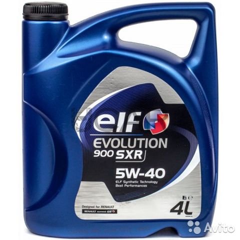 Масло моторное ELF Evolution 900 SXR 5w40 A3/B4 4л синт.