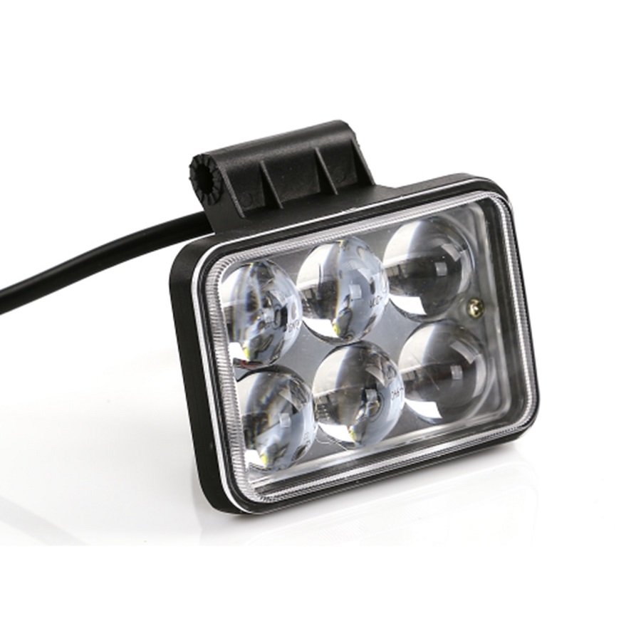 Фара противотуманная диодная точечного дальнего света Spotlight 6 Epistar 4D 18W к-т 2шт