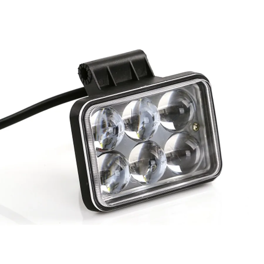 Фара противотуманная диодная точечного дальнего света Spotlight 6 Epistar 4D 18W к-т 2шт