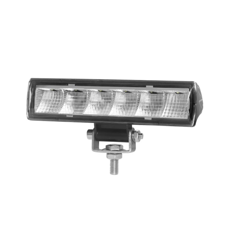 Фара противотуманная диодная дорожного света рефлекторная 6 LED 18W на кронштейне к-т 2шт
