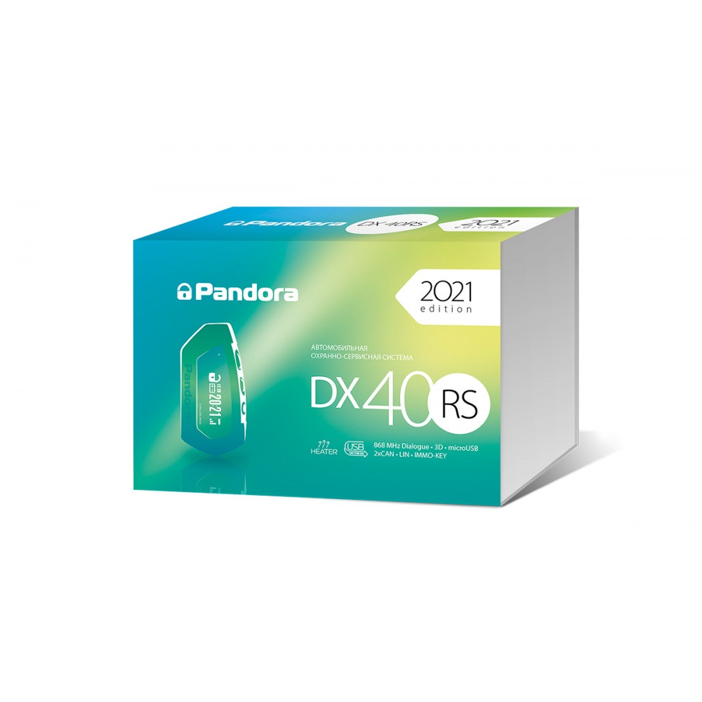 Сигнализация Pandora DX 40RS LCD D010, CLONE, 2CAN/LIN, RMD5M автозапуск
