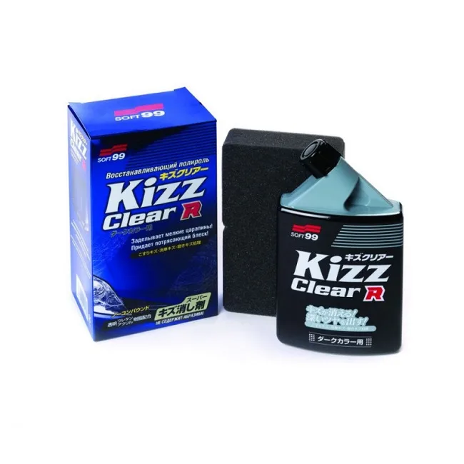Soft99 Полироль для кузова устранение царапин Kizz Clear для всех цветов, 270мл 10397