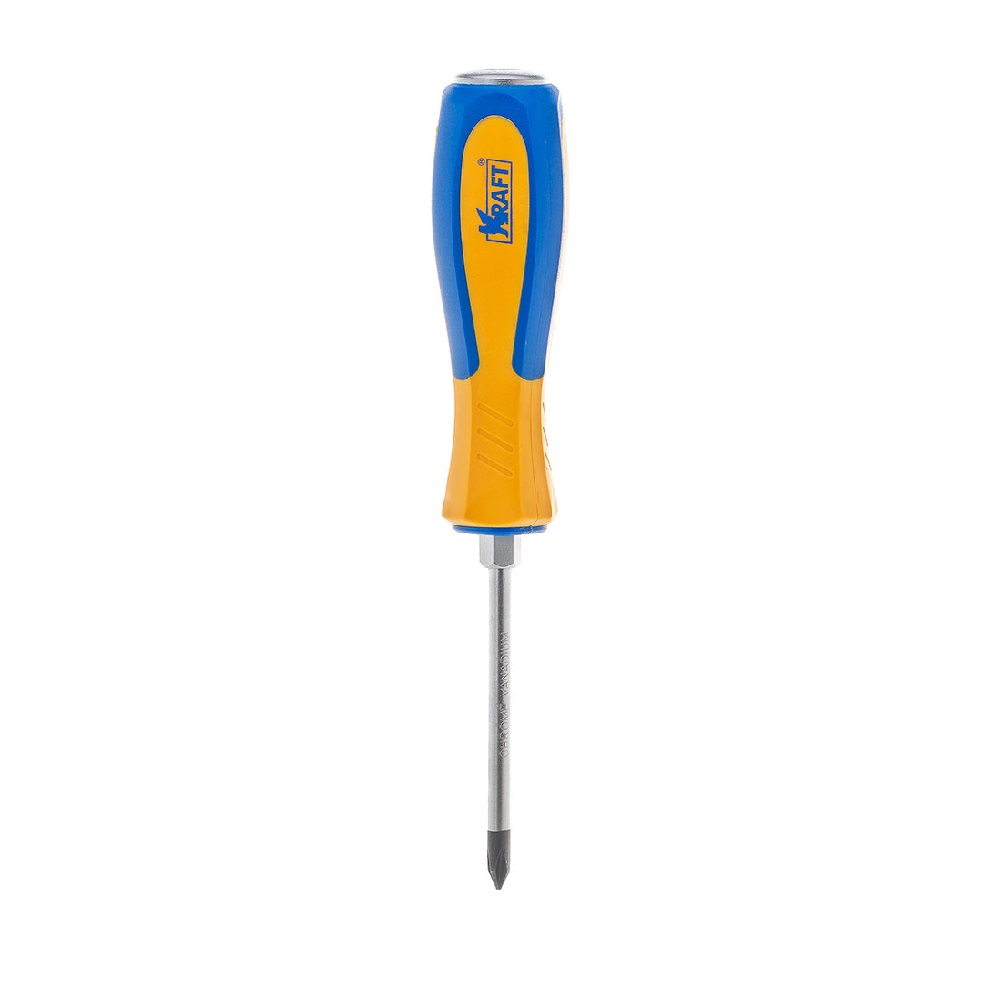 KRAFT Отвертка крестовая усиленная PH3*150