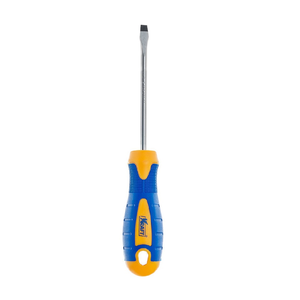 KRAFT Отвертка шлицевая 3*100