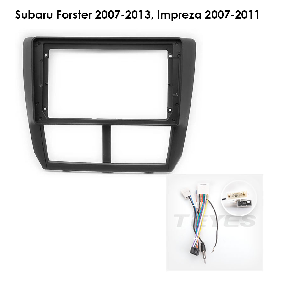 Установочный к-т для штатной а/м 9" Subaru Forster 3 2007-2013, Impreza 2007-2011 + проводка