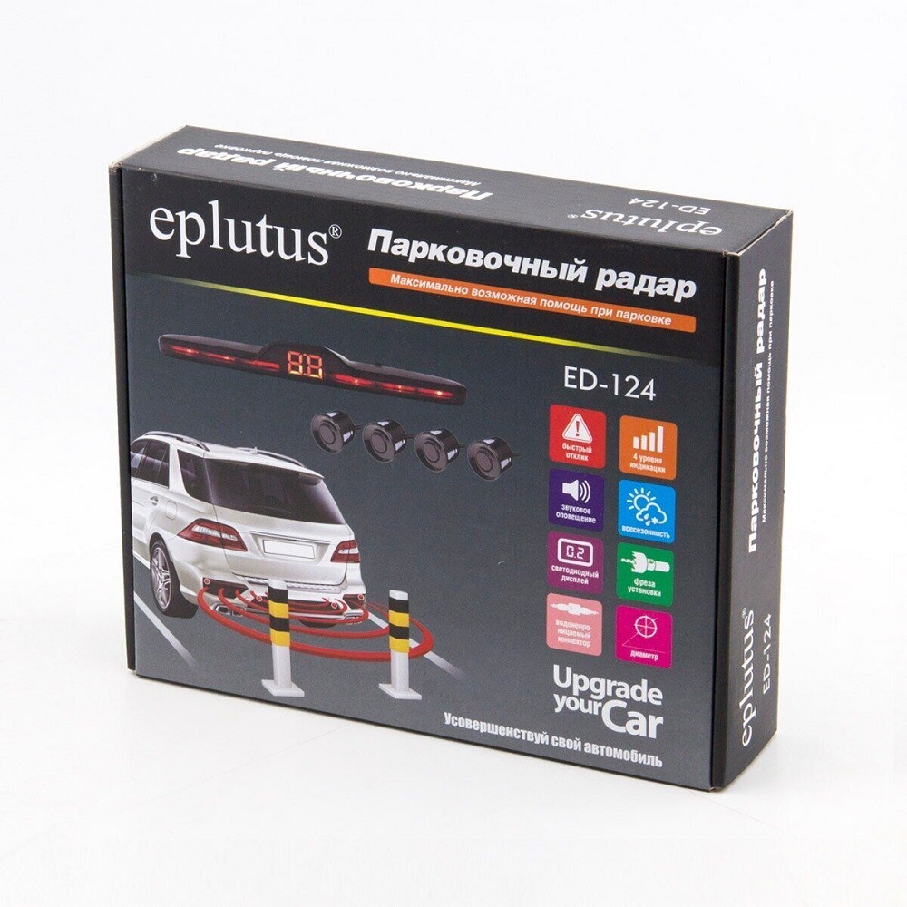 Парктроник Eplutus ED-124 White (4 датчика)