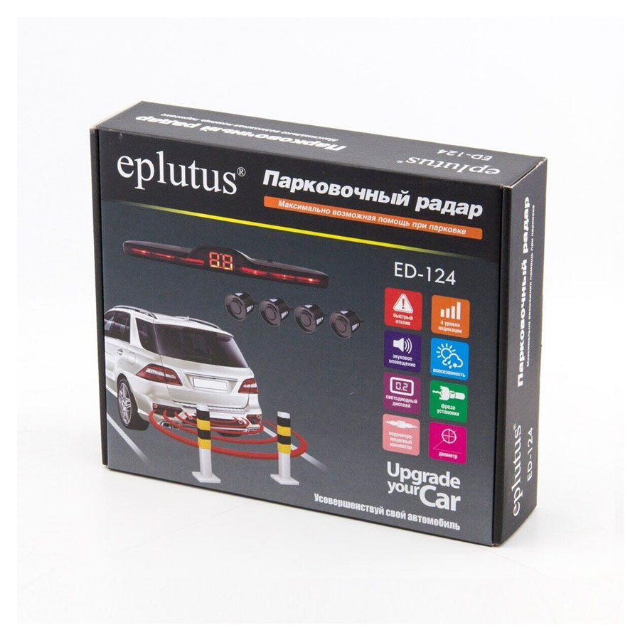 Парктроник Eplutus ED-124 White (4 датчика)