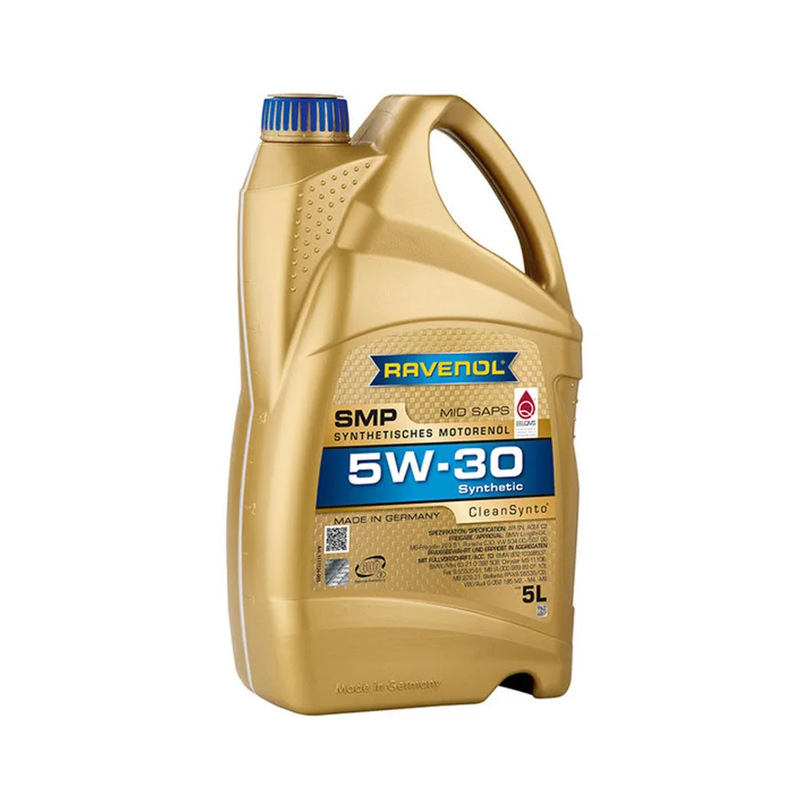 Масло моторное RAVENOL SMP 5w-30 SN,C3,VW504/507 синт. 5л