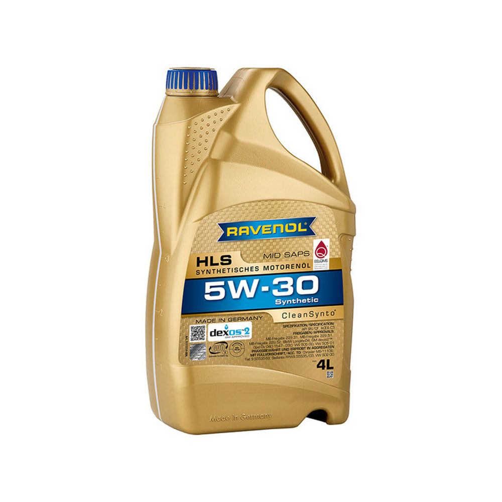 Масло моторное RAVENOL HLS 5w-30 C3,VW502,GM dexos2 синт. 4л