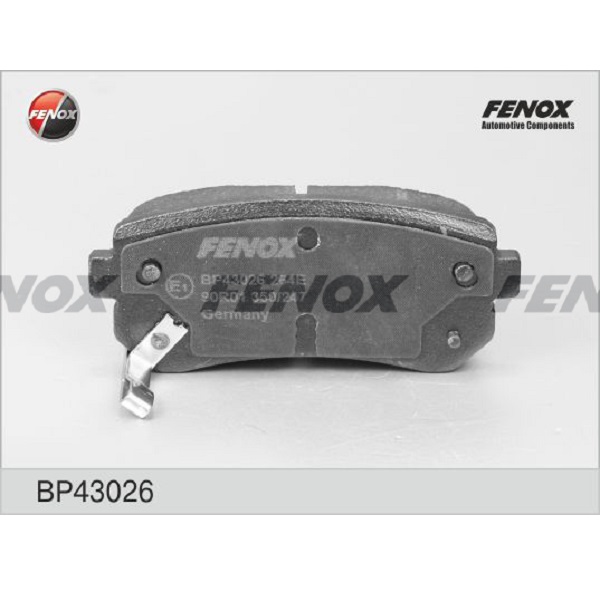 Колодки торм. зад. FENOX BP43026 Hyundai i20/30, Tucson, Kia Sportage