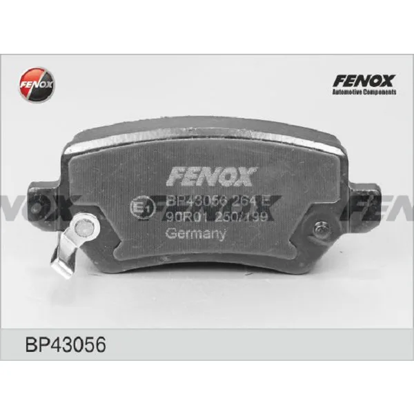 Колодки торм. зад. FENOX BP43056 Opel Astra, Zafira, Kia Venga