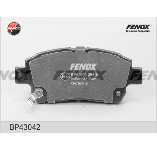 Колодки торм. перед. FENOX BP43042 Toyota Corolla 02-07, LIFAN, GEELY
