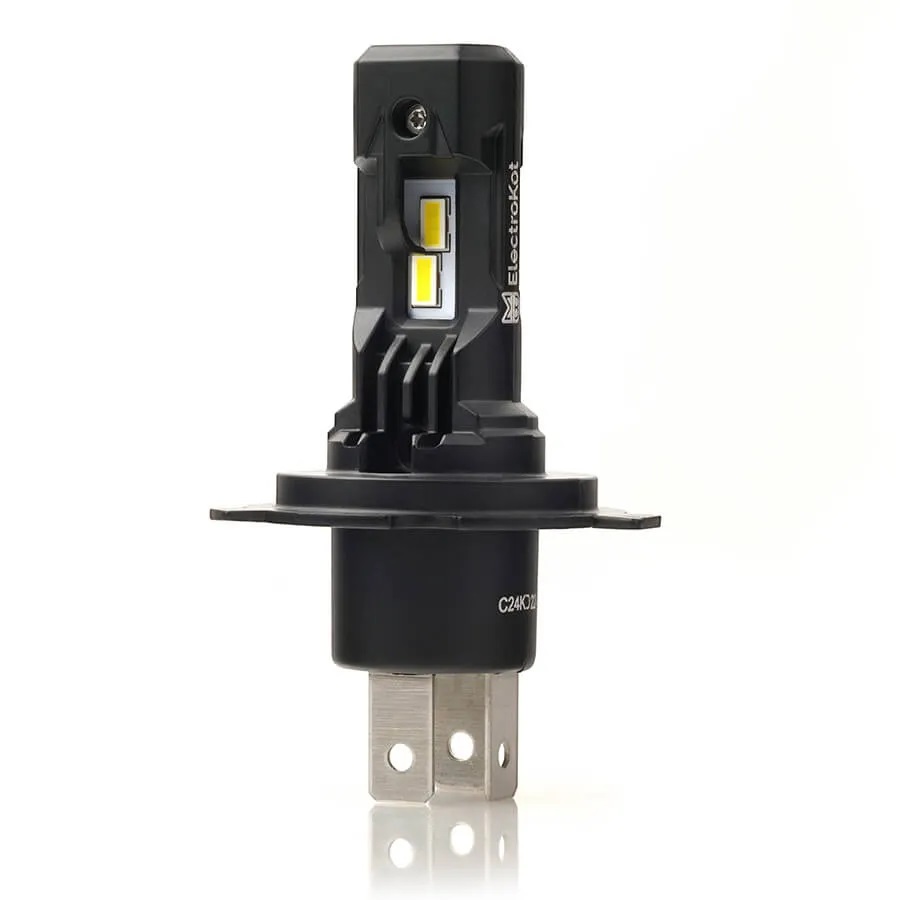 Светодиодные LED лампы ElectroKot MiniMax 12V H4 6000K к-т 2шт