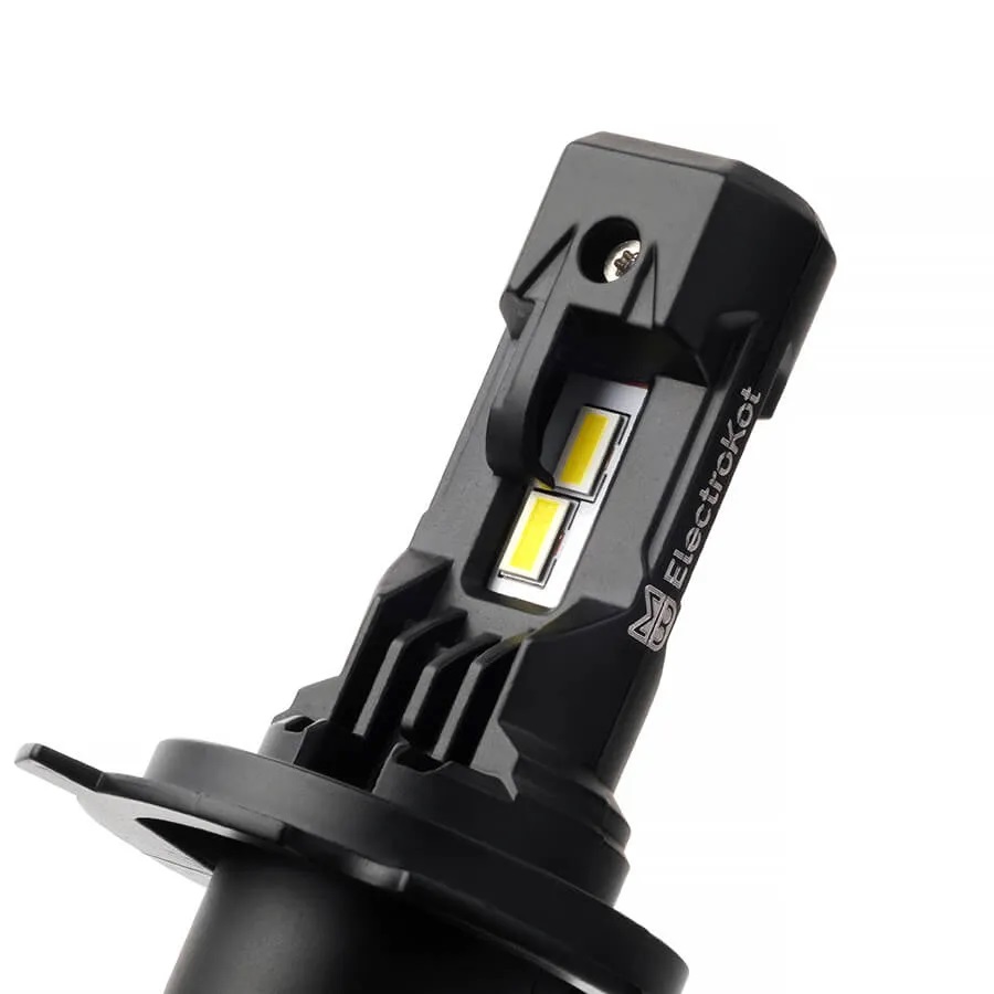 Светодиодные LED лампы ElectroKot MiniMax 12V H4 6000K к-т 2шт