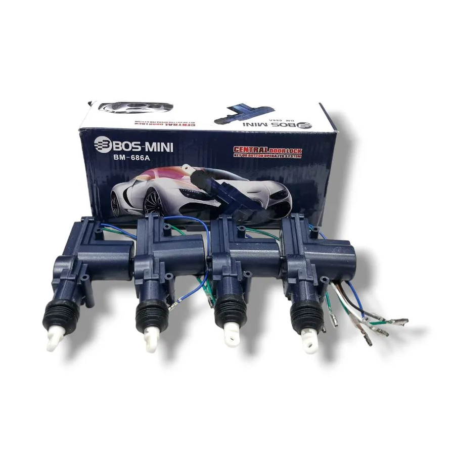Замок центральный BOS-MINI 686A (4 активатора)