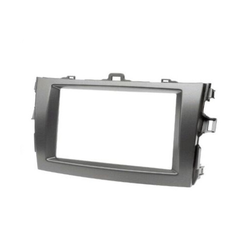 Рамка 2DIN TO-081 TOYOTA Corolla 2007-2013 Серая