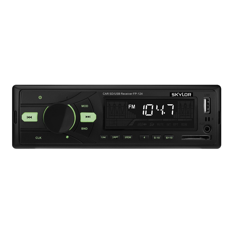 А/м SKYLOR FP-124BT green 4*45 MP3 24В
