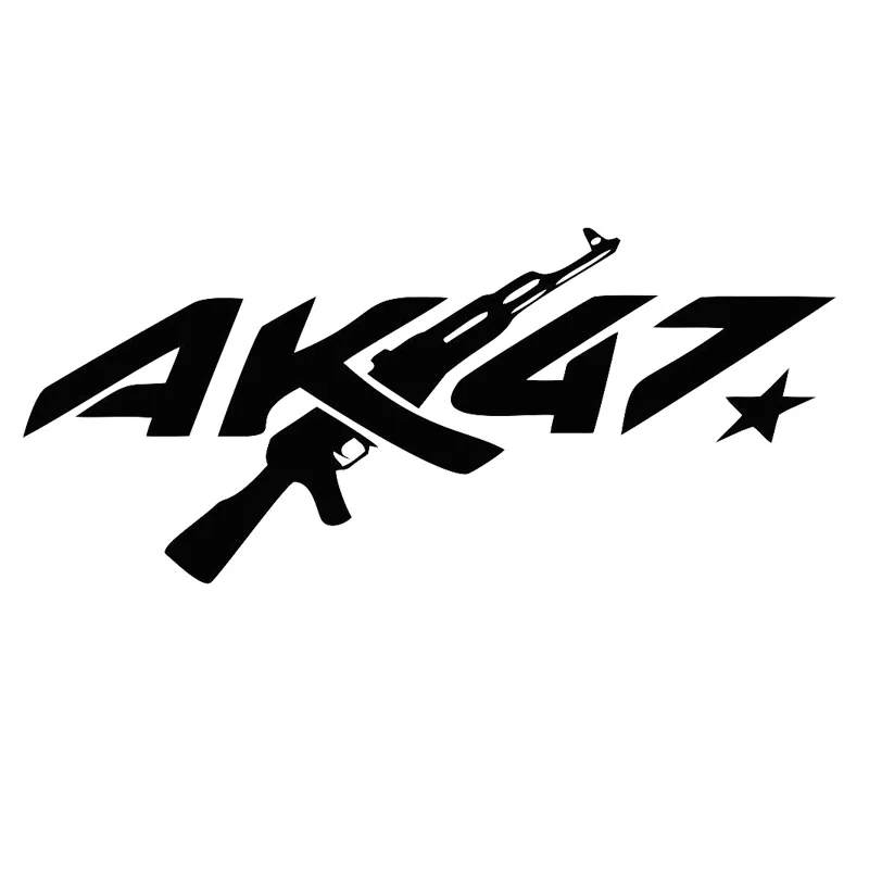 Наклейка АК-47 (15*32) больш