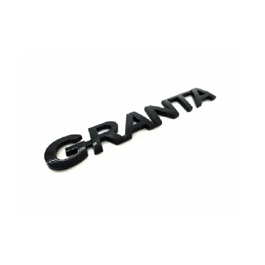 Шильдик GRANTA на крышку багажника (Черный лак)