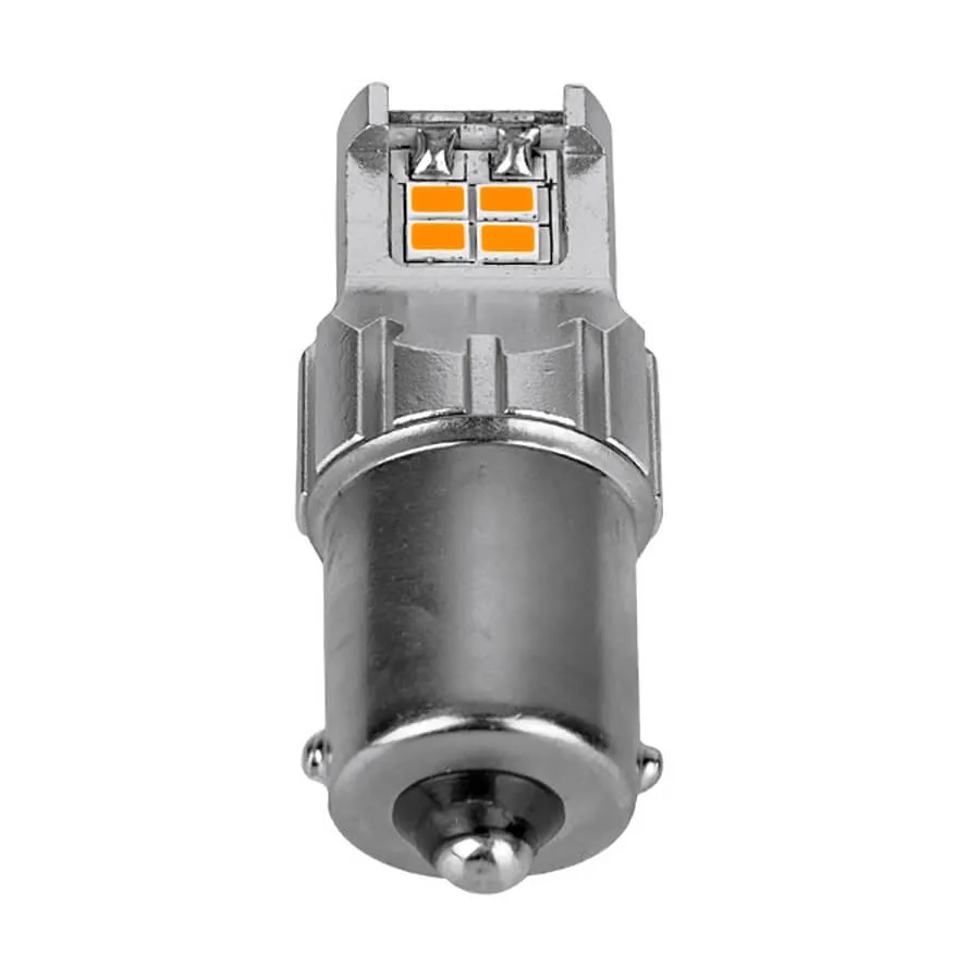Лампа диодная ElectroKot 12V PR21W 12SMD 3020 (BA15S) Atomic красная кт. 2шт