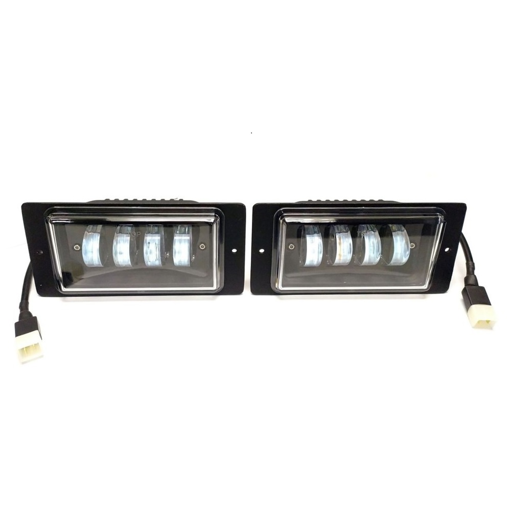 Фара противотуманная диодная 2111-LED (40W)  4 линзы 2 реж. к-т 2шт