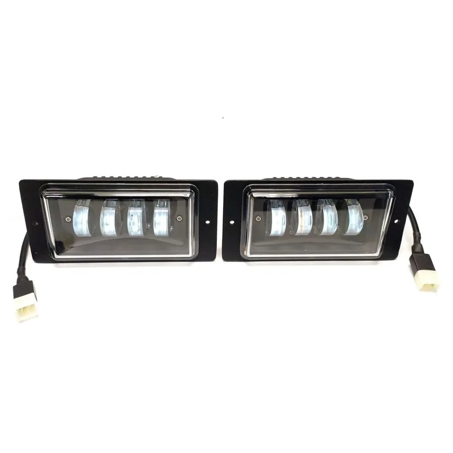 Фара противотуманная диодная 2111-LED (40W)  4 линзы 2 реж. к-т 2шт