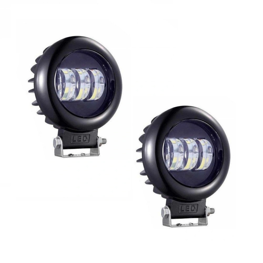 Фара противотуманная диодная 2111-LED (40W)  4 линзы 2 реж. к-т 2шт