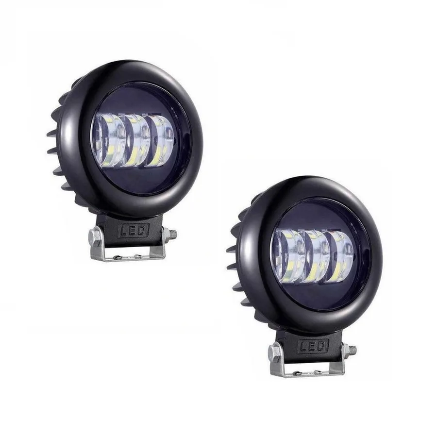 Фара противотуманная диодная 2111-LED (40W)  4 линзы 2 реж. к-т 2шт