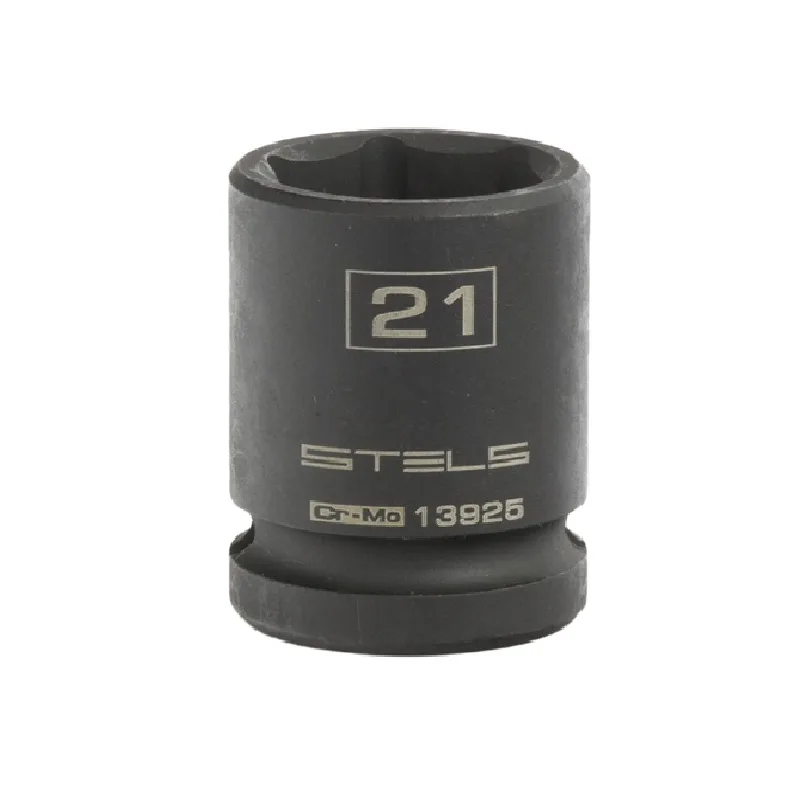 STELS 13947 Головка ударная шестигранная 1/2 21мм