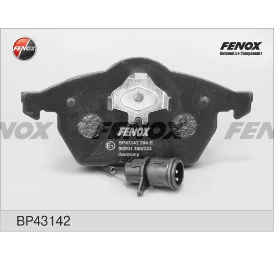 Колодки торм. перед. FENOX BP43142 Audi 100, A6
