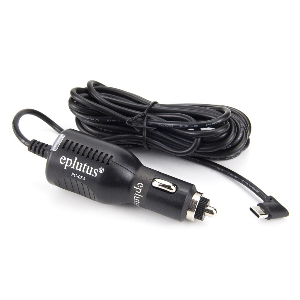 АЗУ Type-C 2A для видеорегистратора eplutus FC-054-1 3м, 5V, 2A