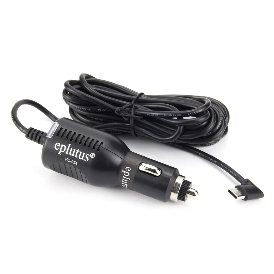 АЗУ Type-C 2A для видеорегистратора eplutus FC-054-1 3м, 5V, 2A