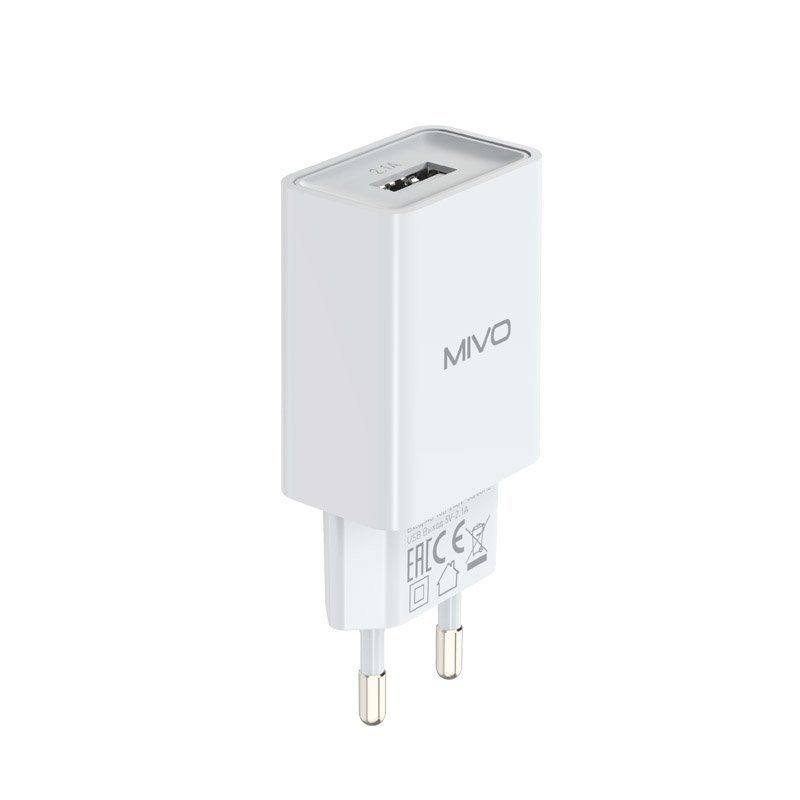 Сетевое зарядное устройство MIVO MP-121 5V-2.1А