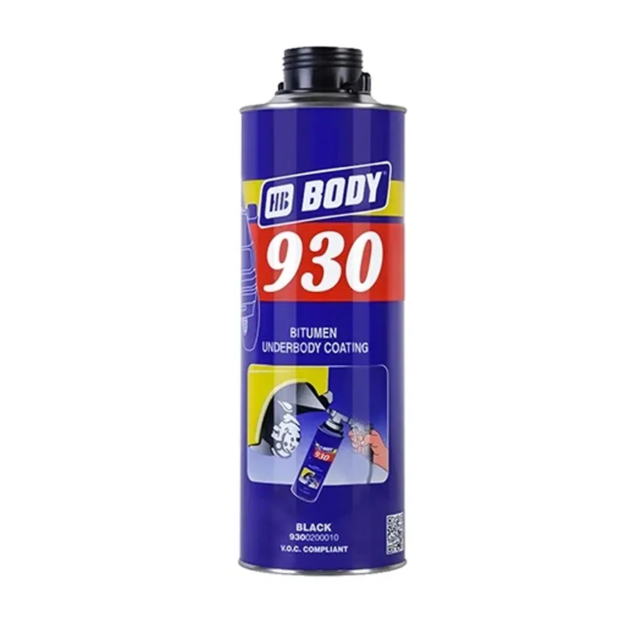 Антикор Body 930 1л (черный) под пистолет