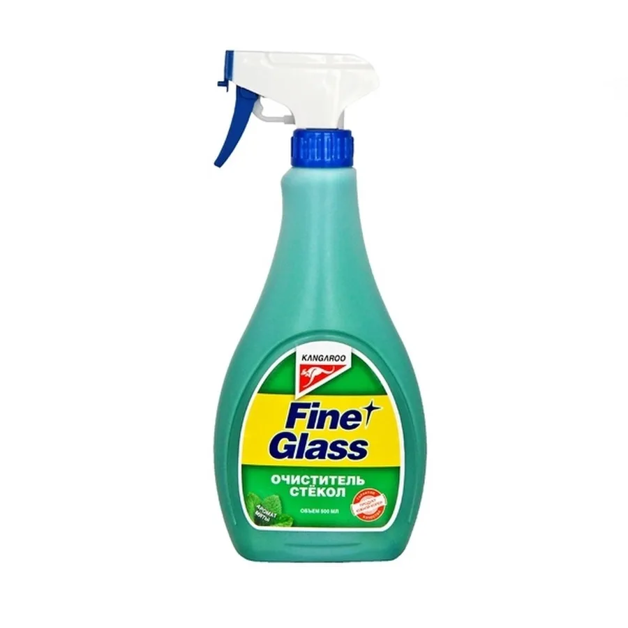 KANGAROO Fine glass - очиститель стекл 500мл мята 320120
