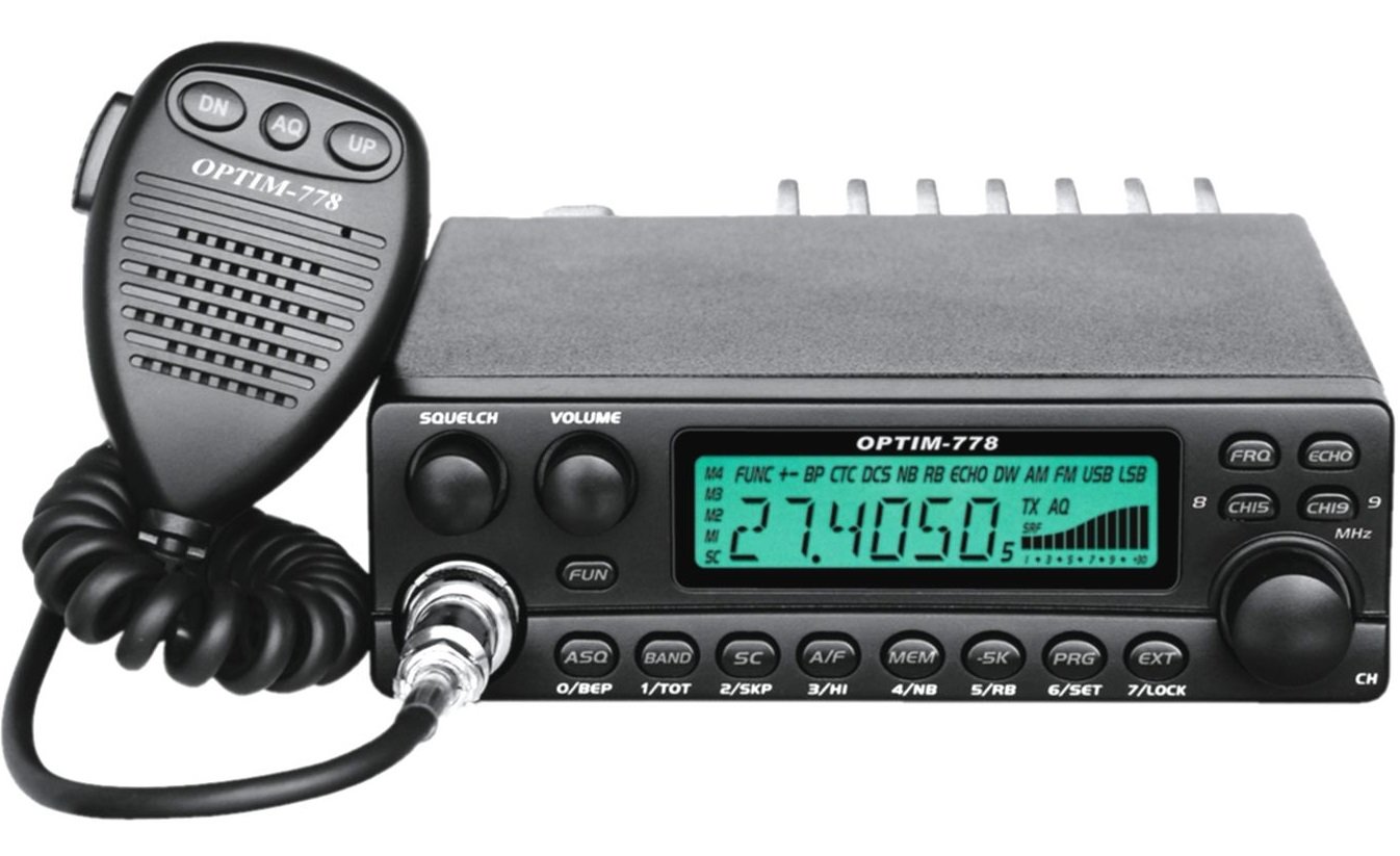 Радиостанция 27мГц OPTIM - 778 CB 4Вт