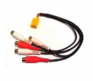Разъем Mini-ISO GS-301 (5RCA)