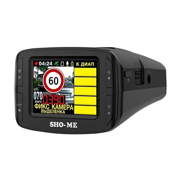 Антирад+Видеорег. Sho-Me Combo №3 iCatch GPS