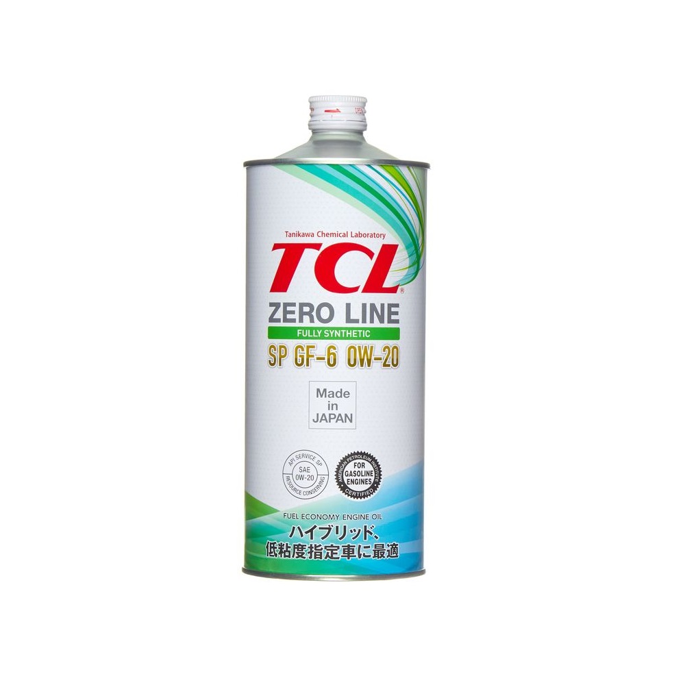 Масло моторное TCL Zero Line Fully Synth,SP GF-6,0w20 1л Z0010020SP
