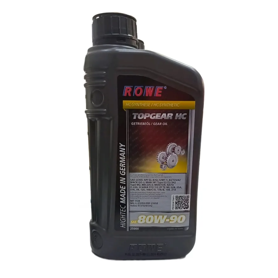 Масло транс. ROWE TopGear HC 80w90 GL4/GL5 1л