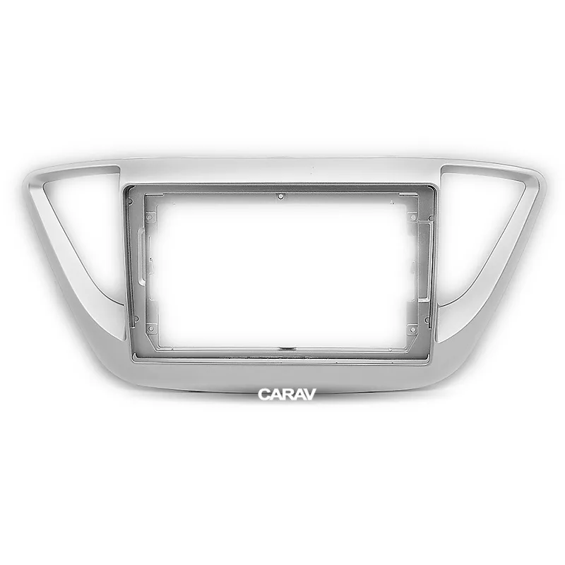 Рамка 9" CARAV 22-784 HYUNDAI Solaris 2017-2020 (серебро)