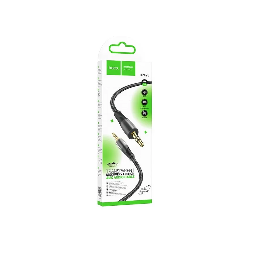 Провод 3.5 jack-jack (AUX) Hoco UPA25