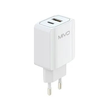 Сетевое зарядное устройство MIVO MP-322Q USB + Type-C