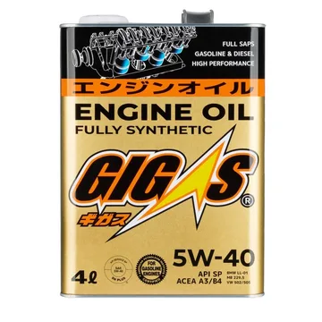 Масло моторное GIGAS 5W-40 SP A3/B4 4л