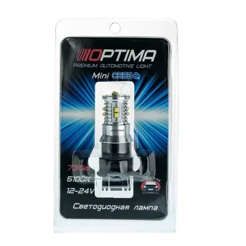яЛампа диодная 10-30V W21/5W б/ц (Т20) 2хк-т OPTIMA LED 3157 1шт.