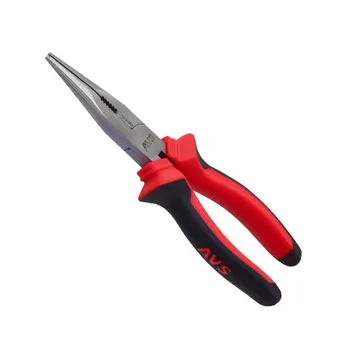 Длинногубцы прямые 180мм AVS DLG0180-S