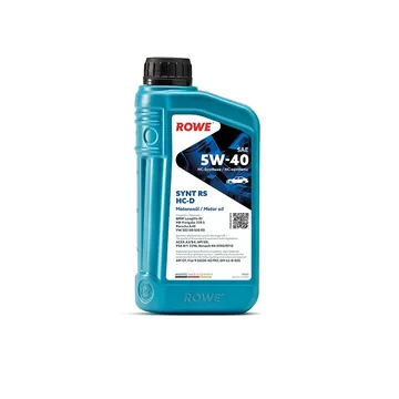 Масло моторное ROWE Hightec SYNT RS HC-D 5w40 A3/B4 1л
