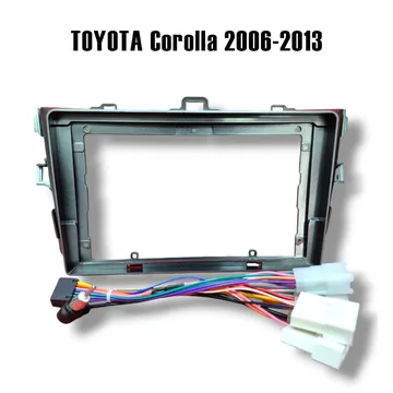 Установочный к-т для штатной а/м 9" TOYOTA Corolla 2006-2013 вид B + проводка