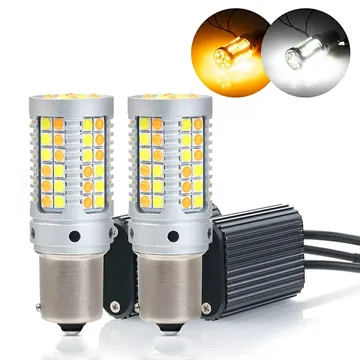 Ходовые огни в поворотники 2 в 1 ElectroKot ZR69 в штатные патроны PY21W - BAU15S 2 шт