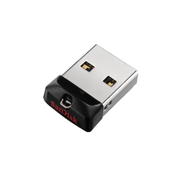 Флеш карта мини для авто 16GB USB 2.0 SanDisk Fit